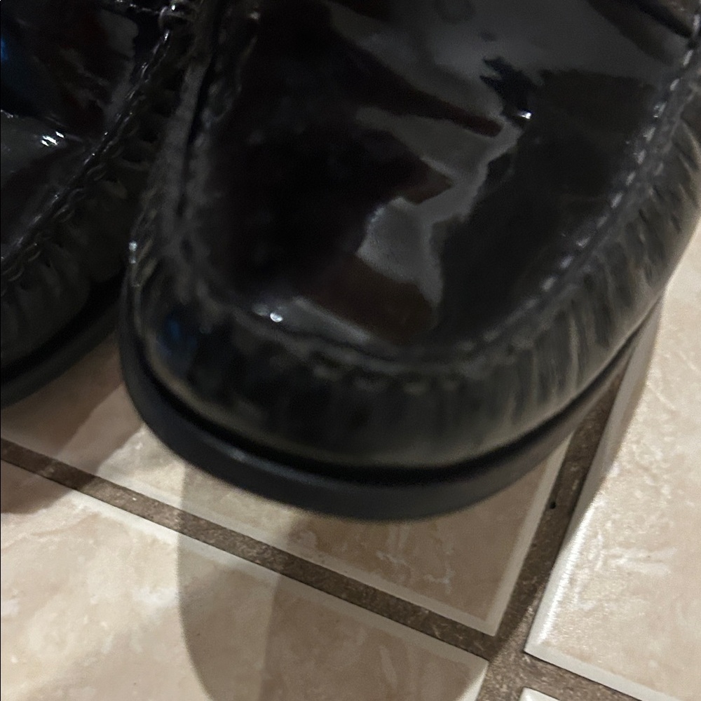 Cole Haan Black Patent Leather Loafers - Picture 6 of 16